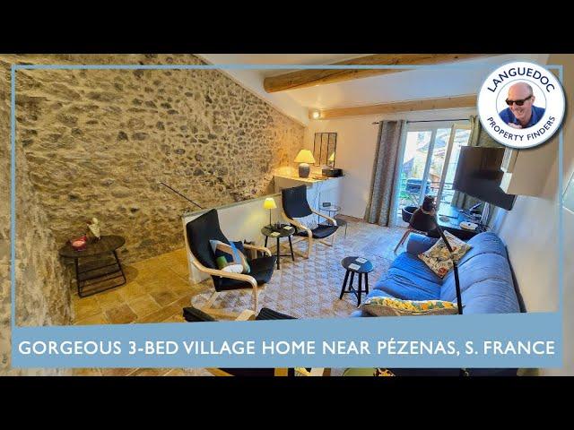 Gorgeous 3-Bed Village Home Near Pézenas, S. France | €155K | Now SOLD - More Dream Homes Available!