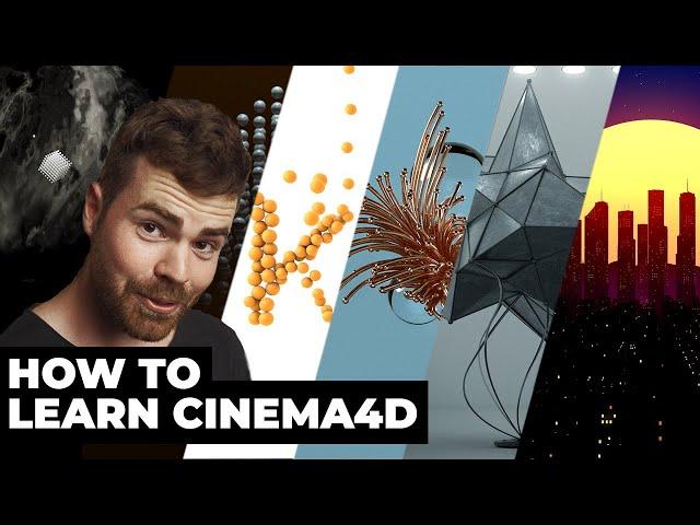 How To Learn Cinema 4D / Ultimate Beginners Guide to Resources & Tutorials