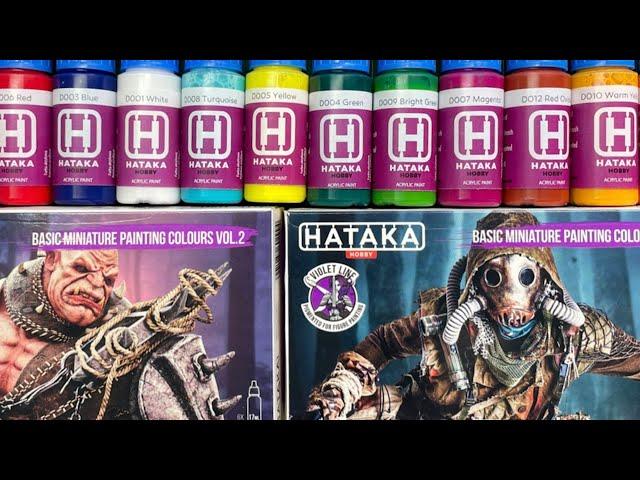 HATAKA HOBBY Violet Line - The Best Miniature Paints You Are Not Using