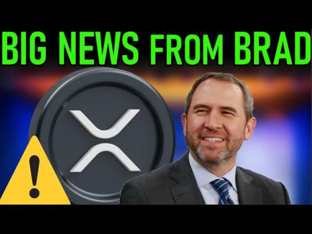 XRP RIPPLE BRAD'S GOT JUICY NEWS