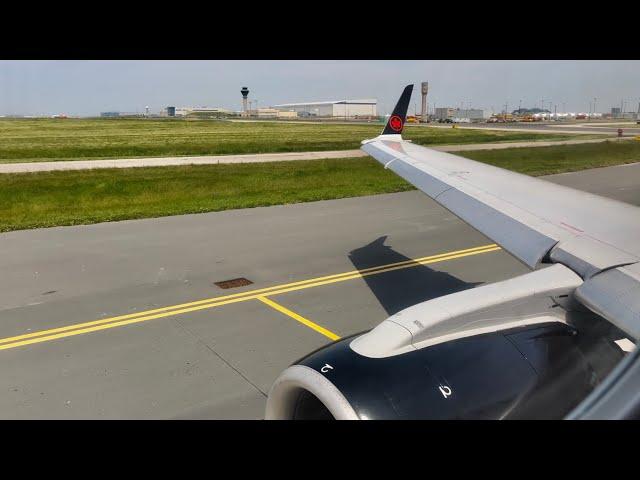 Air Canada Embraer 175 New Livery Takeoff from Toronto Pearson | YYZ-BNA