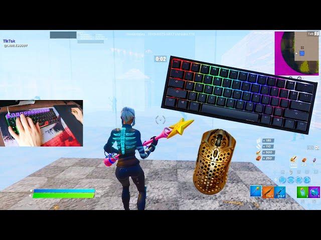 Ducky One 2 Mini ASMR Chill Satisfying Gameplay Keyboard Fortnite 390 FPS Smooth 4K