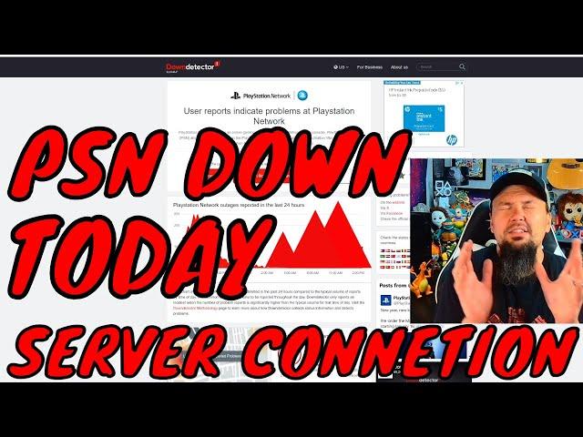 PSN Down Today -  PS5 Server Connection Issues