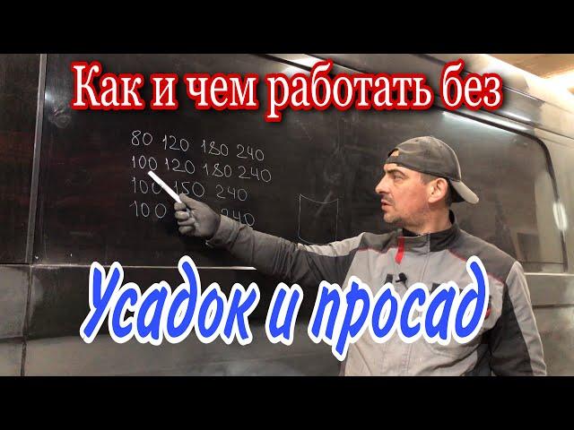 Подготовка АВТО к покраске.[чем шкурить авто под грунт]