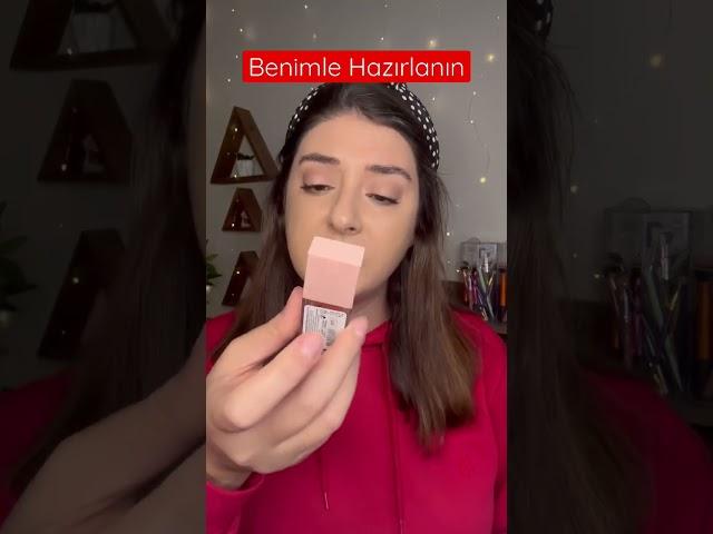 Benimle hazırlanın #youtubeshorts #günlükmakyaj #benimlehazırlanın #makyajvideoları #makeupshorts