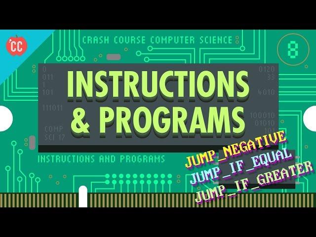 Instructions & Programs: Crash Course Computer Science #8