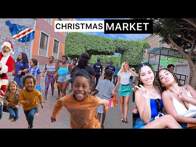 Magical Christmas Eve Market in Praia, Cape Verde 