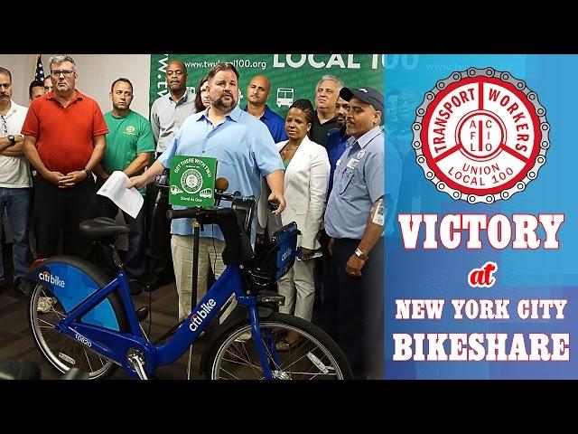First-Ever Bike Share Contract Wins Hefty Raises, Staffing Levels, Paid Paternity and More