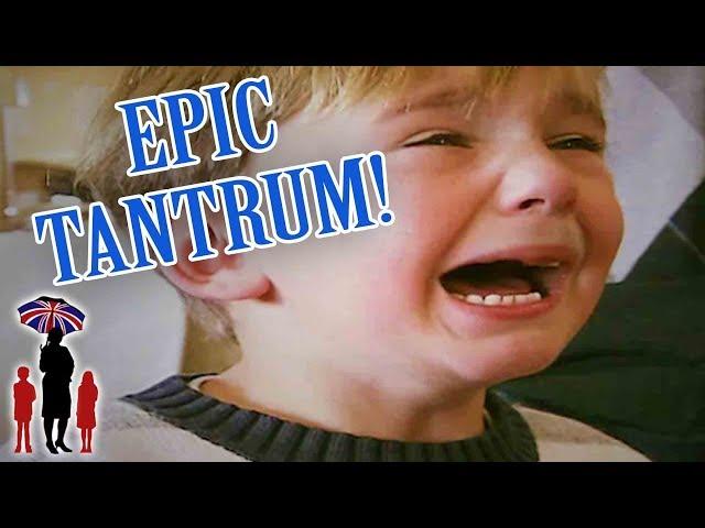 Child Throws Epic Tantrum In Public | Supernanny