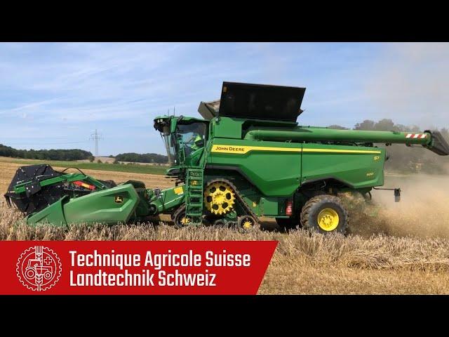 John Deere mit neuen Dreschern