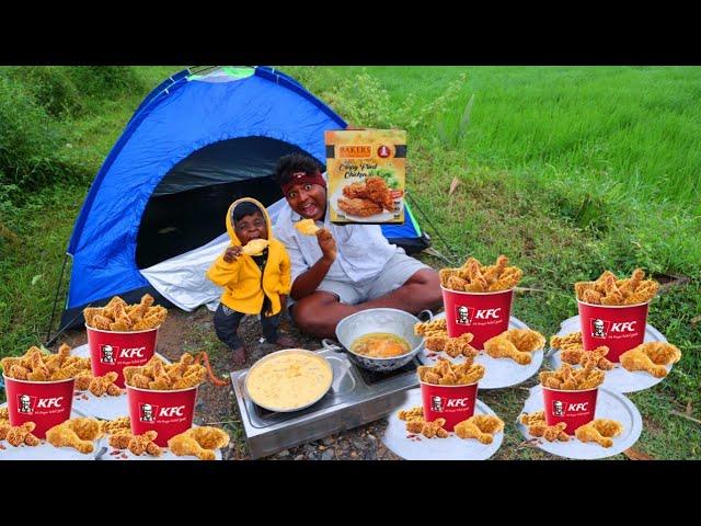 Tent KFC chicken|Ready made Mix|Instant KFC Chicken Recepie in Tamil|5 நிமிசத்தில்  சிக்கன் KFC