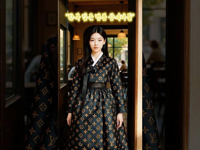 한복 입은 명품 상속녀들 (Luxury heiresses in Hanbok) #ai #luxury #hanbok