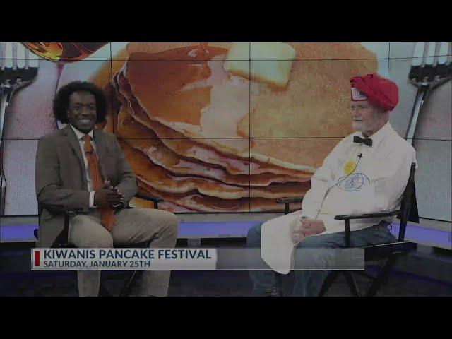 Noon interview with Woody from Kiwanis Pancake Festival