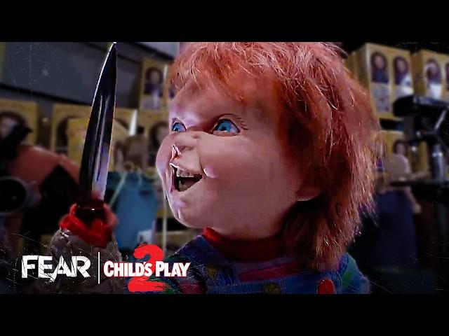 Chucky Gets His Hand Ripped Off | Child's Play 2 (1990) | Fear