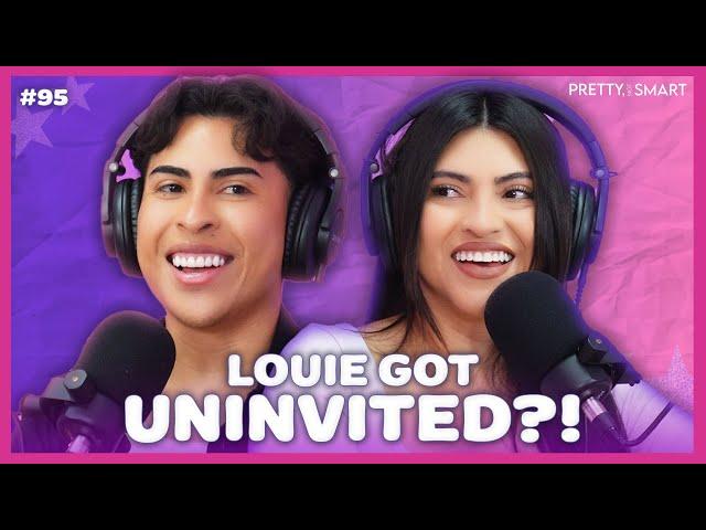 Louie was UNINVITED from the STITCH PREMIERE! | Pretty Not Smart w/ Louie and Yoatzi Castro Podcast