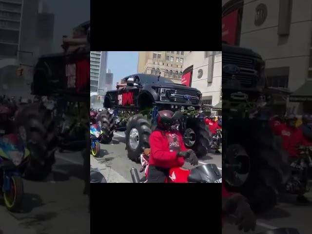 DMX Goes Home/ Ruff ryders procession /last ride on an icon