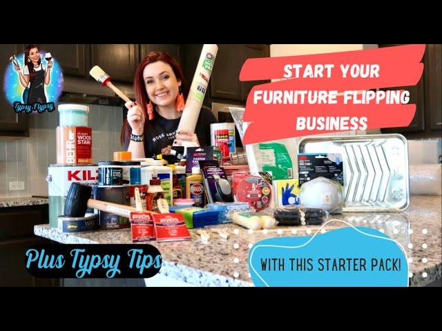 Typsy Flypsy's Furniture Flipping Business Starter Pack | What to buy?