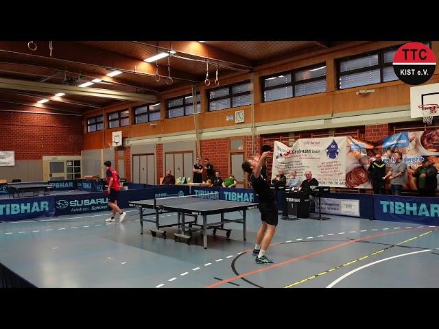 Tischtennis REGIONALLIGA SÜD | TTC Kist vs MSV Hettstedt