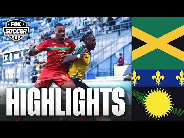 Jamaica vs. Guadeloupe Concacaf Gold Cup Highlights | FOX Soccer