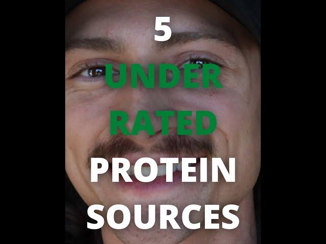 Top 5 UNDERrated protein sources #shorts