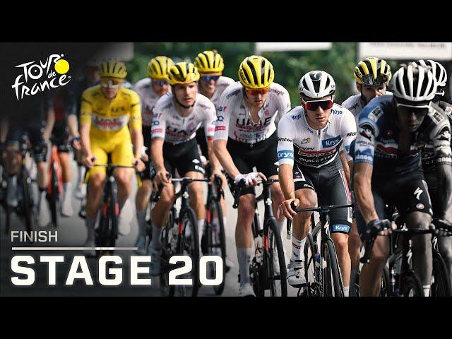 Highlights: 2024 Tour de France, Stage 20 finish | Cycling on NBC Sports