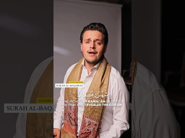 SHAHRU RAMADAN AYAT  (شهر رمضان) - Egzon Ibrahimi  #ramadan #ramadan2025 #egzonibrahimi #quran