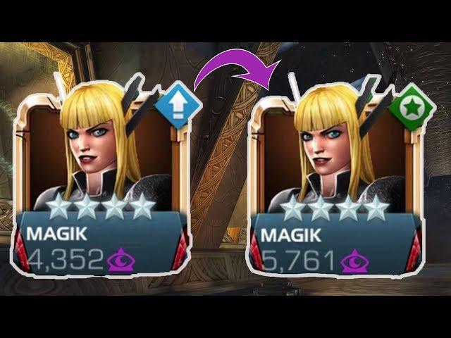 Magik Rank 5 Rank Up & Gameplay - Marvel Contest Of Champions