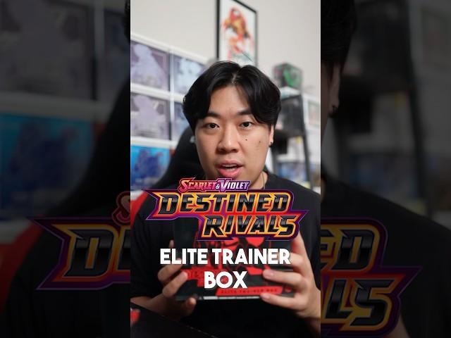Opening up Destined Rivals Elite Trainer Box EARLY! Thank you to@pokemon for gifting this to me!
