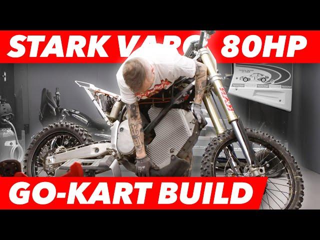 Swapping a STARK VARG (80 HP) into a Go Kart