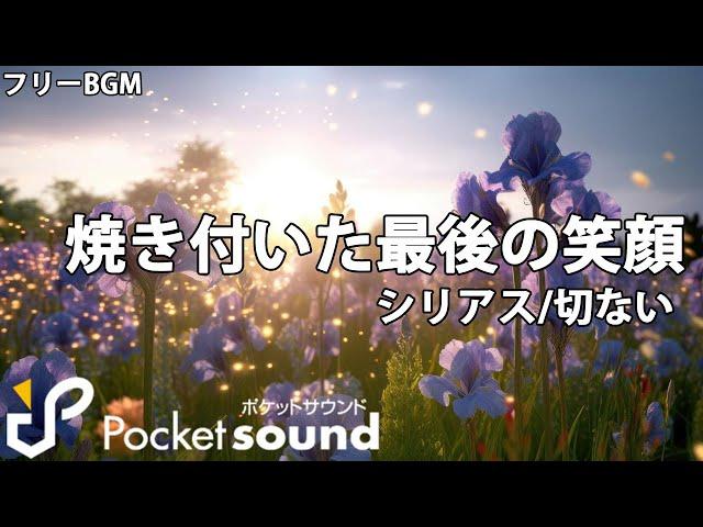 【フリーBGM】焼き付いた最後の笑顔（ピアノ）：ポケットサウンド【シリアス/切ない】