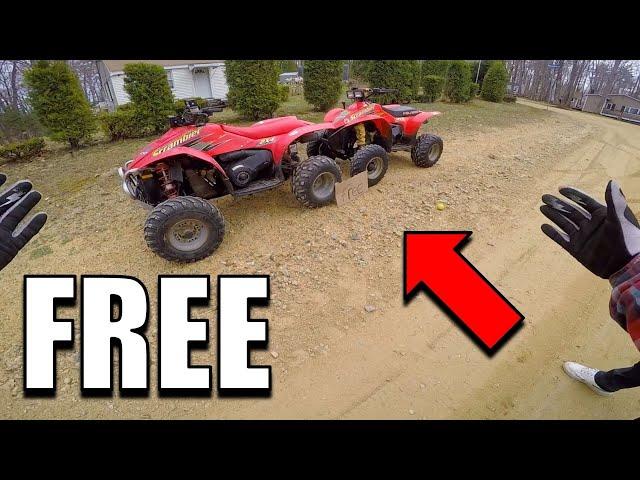 Found Two Free Quads