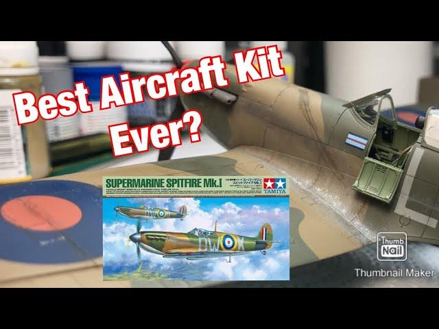 The BEST Aircraft Model Kit EVER? Tamiya 1/48 Spitfire Mk. I (1), Full Build