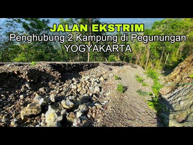 JALAN EKSTRIM PENGHUBUNG 2 DESA, BEGINI PROGRES DAN KENDALANYA