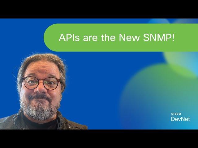 APIs are the New SNMP! NetGru LIVE