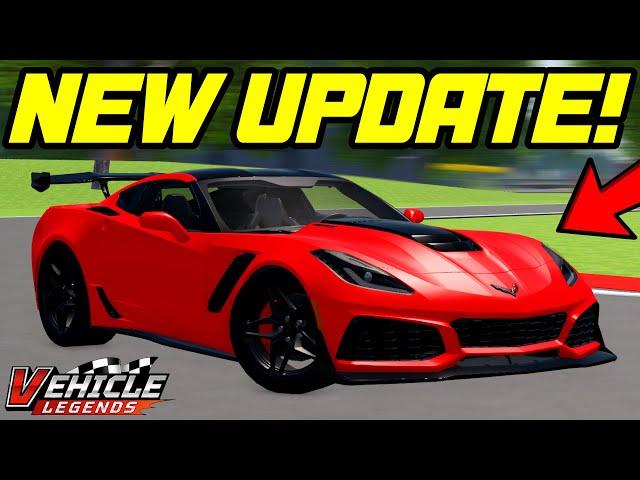 NEW Corvette + UI Improvements In Vehicle Legends Roblox!