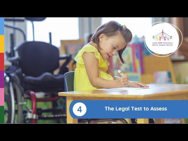 EHCP 4: The Legal Test To Assess