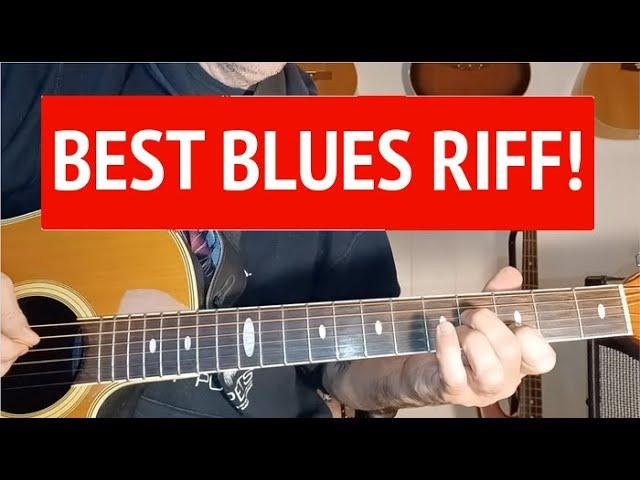 Best Blues Riff Ever! Guitar Lesson #bluesguitar #guitarlesson #guitar