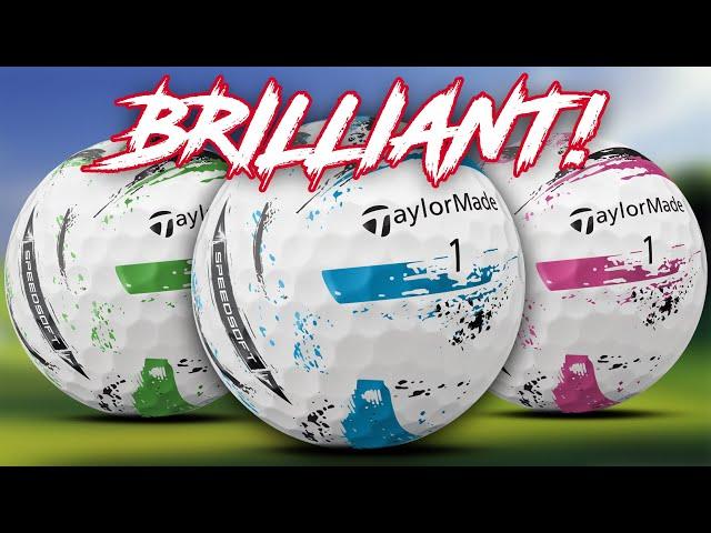 The NEW TaylorMade Speedsoft INK Balls are AWESOME!!