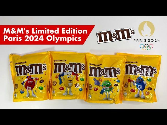 M&M's Limited Edition Paris 2024 Olympics Unboxing