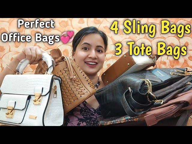 MYNTRA Bags Haul | Tote Bag, Sling Bag, Shoulder Bag and Hand Bags | Neema's Corner