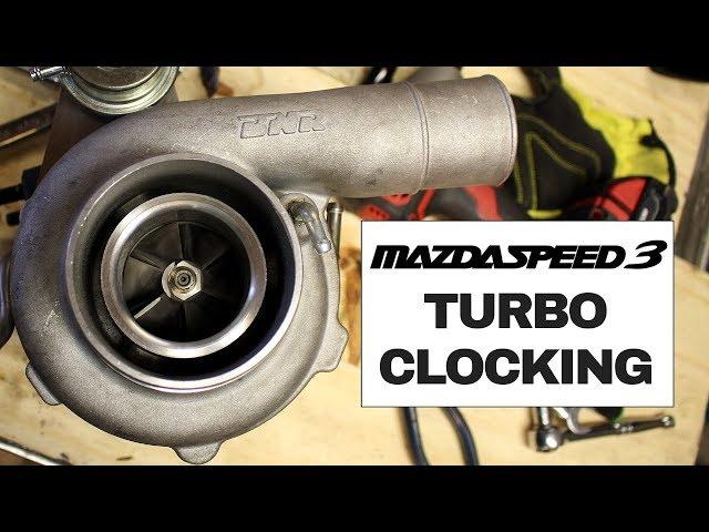 Mazdaspeed 3 - Clocking the BNR S4 Turbo & JBR Under Route Piping Kit Install