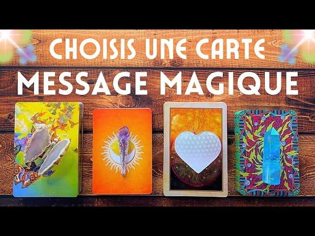 CE MESSAGE ARRIVE AU BON MOMENT POUR VOUS ️4 CHOIX  INTEMPOREL