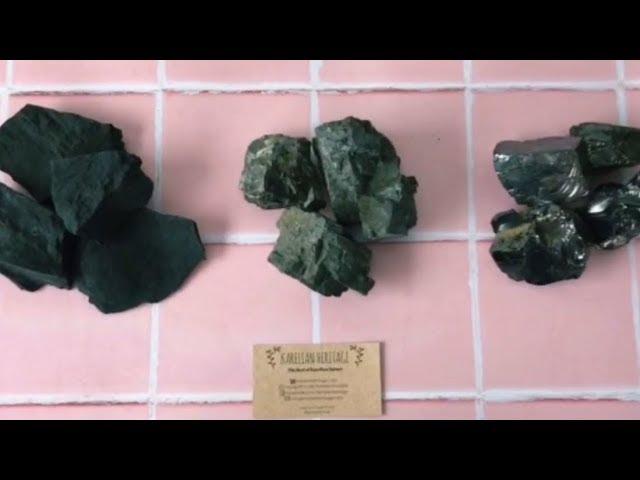 Elite Shungite, Petrovsky Shungite, Regular Shungite Stone - Three Types of Shungite