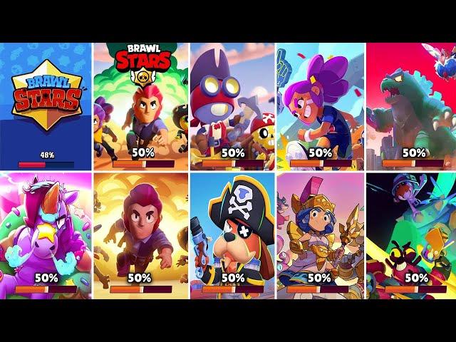 All Loading Screen Evolution in Brawl Stars (2017 - 2024)