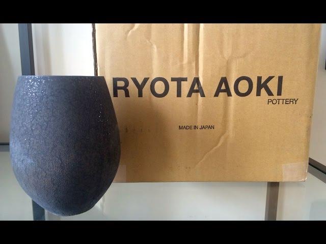 RYOTA AOKI JAPANESE POTTERY UNBOXING