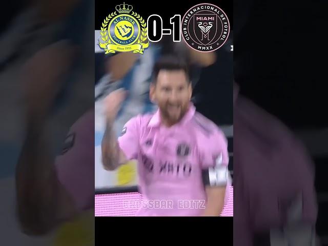 Al Nassr vs Inter Miami Imaginary Match 2023 All goals & Highlights