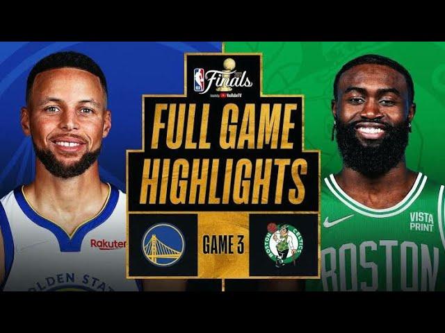 WARRIORS AT CELTICS THE FINALS GAME 3 FULL GAMEPLAY HIGHLIGHTS(MyCareer)