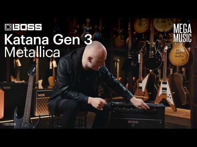 Recreating Metallica’s 'Enter Sandman' on the BOSS Katana Gen 3