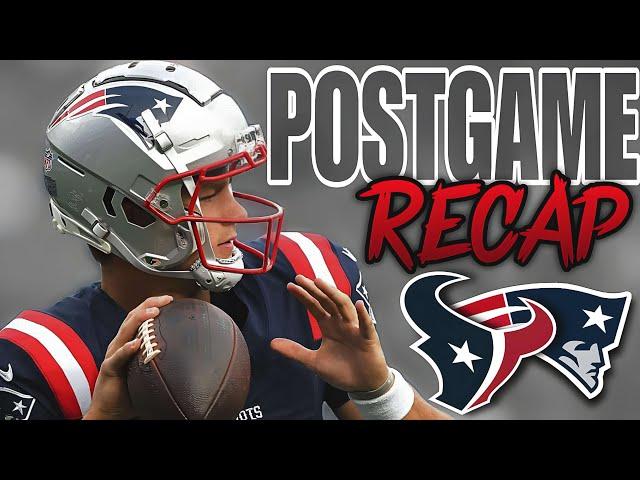 Drake Maye SHINES in Debut | Patriots Vs Texans Postgame Breakdown