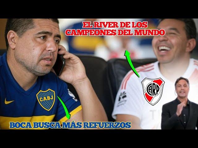 EL INTENSO  MERCADO DE PASES, RIVER REPLETO DE CAMPEONES DEL MUNDO , BOCA QUIERE MÁS REFUERZOS